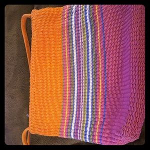 Stone Mountain MultiColor Weaved CrossBod